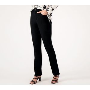 Gloria Vanderbilt Women's Plus Sz Jeans 14W Amanda Classic Jeans- Black A565126